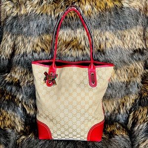 Gucci GG Canvas Tall Princy Medium Tote